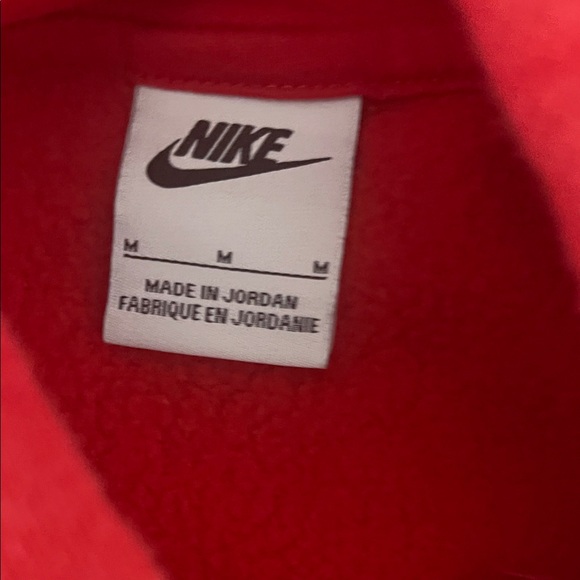 Men’s Red Nike Hoodie - Picture 2 of 3
